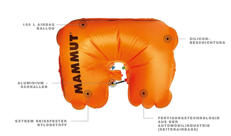 Lavīnmugursoma Mammut Pro Protection Airbag 3.0