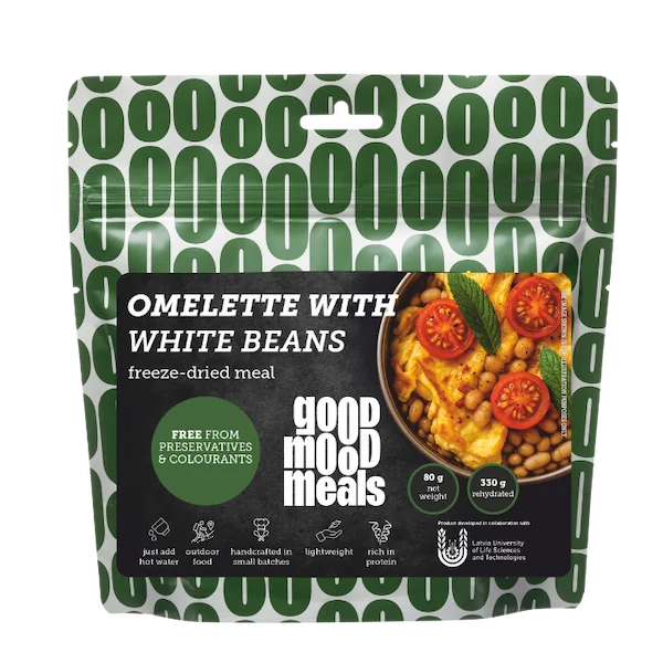 Good Mood Meals Omelette with white beans