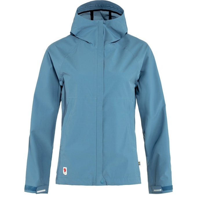 Lietus jaka Fjallraven HC Hydratic Trail sieviešu Dawn Blue