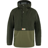 Lietus jaka Fjallraven Vardag Hydratic Anorak vīriešu Deep Forest-Laurel Green