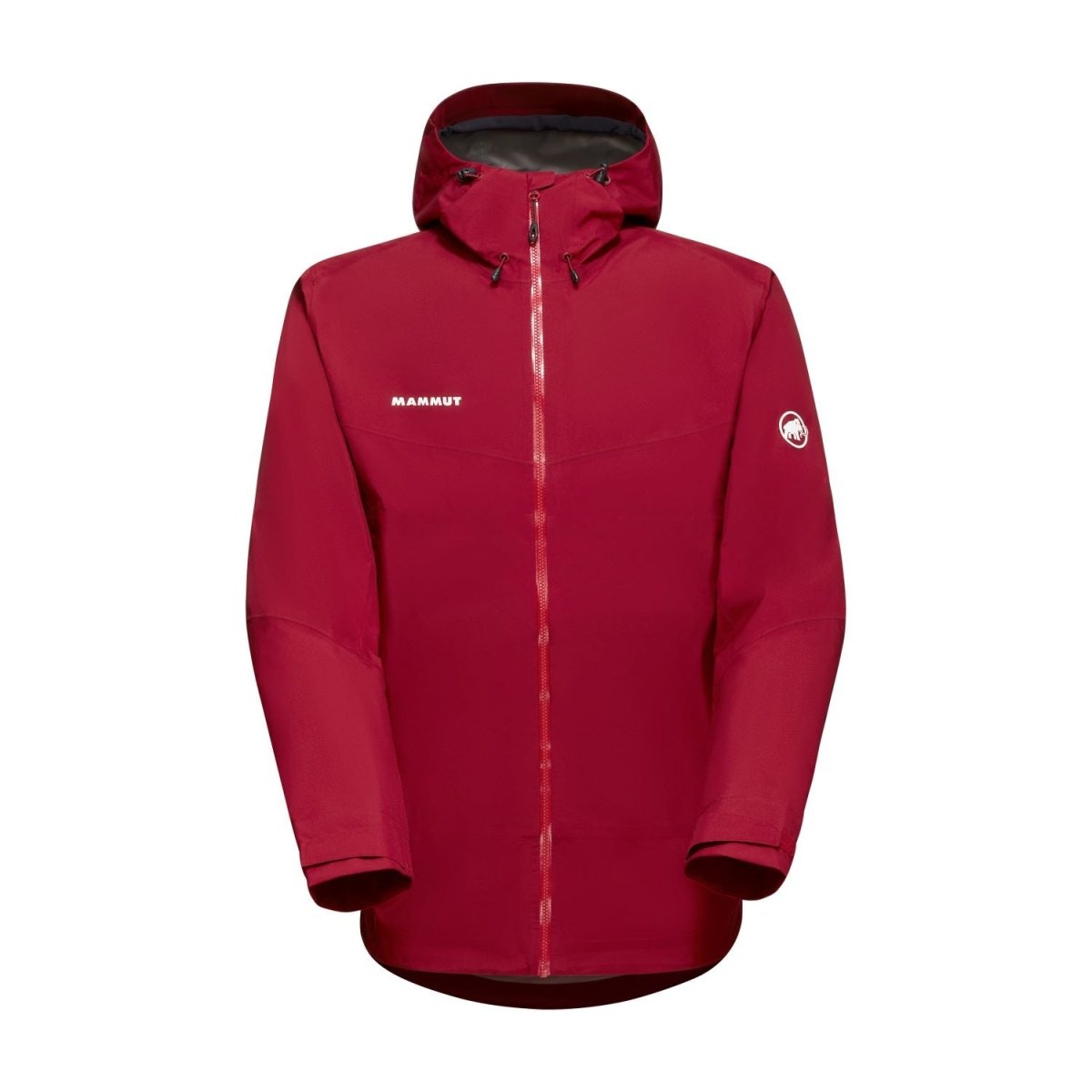 Lietus jaka Mammut Convey Tour HS Hooded vīriešu Blood Red