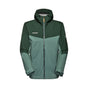 Lietus jaka Mammut Convey Tour HS Hooded vīriešu Dark Jade-Woods