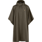 Lietus pončo Fjallraven Poncho Dark Olive
