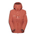 Lietus jaka Mammut Taiss HS Hooded sieviešu Brick