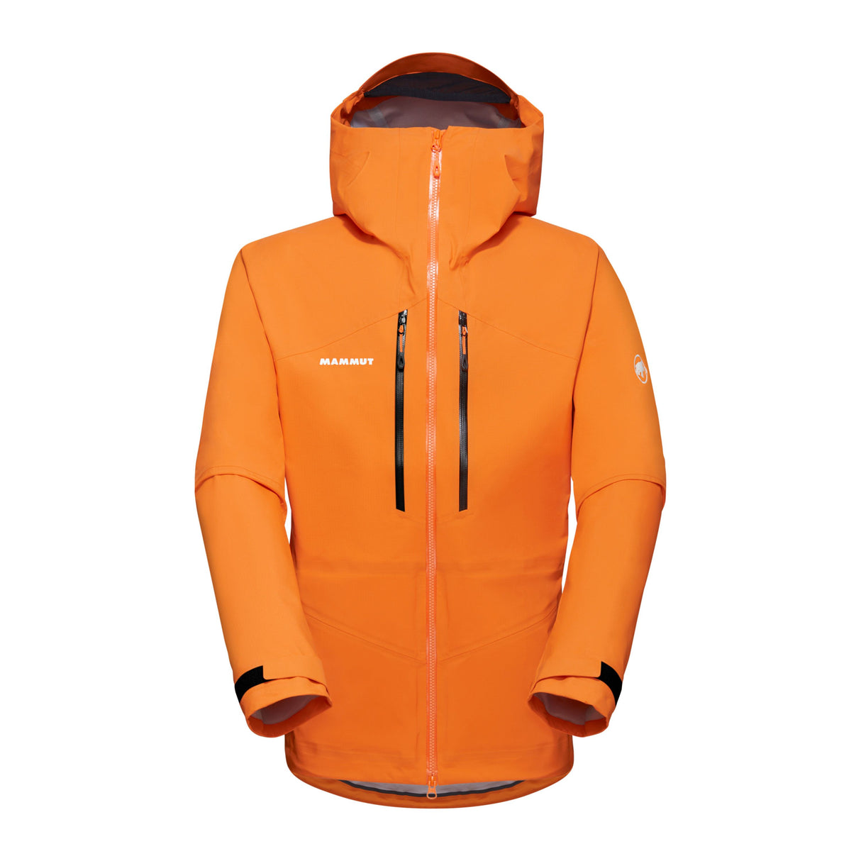 Lietus jaka Mammut Taiss HS Hooded vīriešu Dark Tangerine