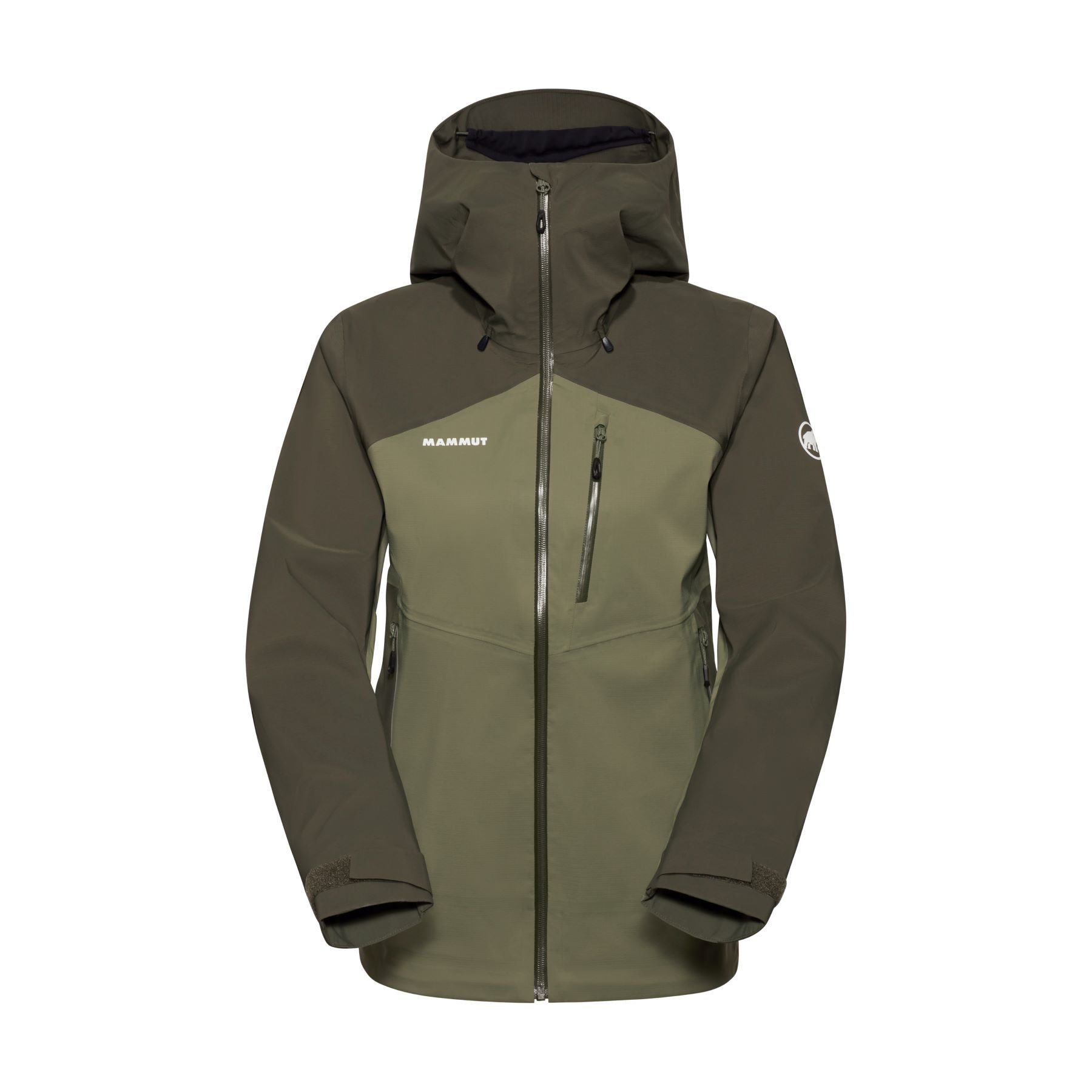 Mammut lietus jaka Alto Guide HS Hooded sieviešu Marsh-Dark Marsh