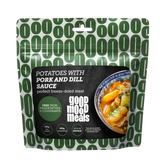 Liofilizēta pārtika Good Mood Meals kartupeļi ar cūkgaļas un diļļu mērci