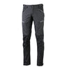 Pārgājienu bikses Lundhags Makke Stretch Hybrid vīriešu Granite Charcoal