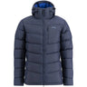 Dūnu jaka Lundhags Fulu Down Hooded vīriešu Deep Blue