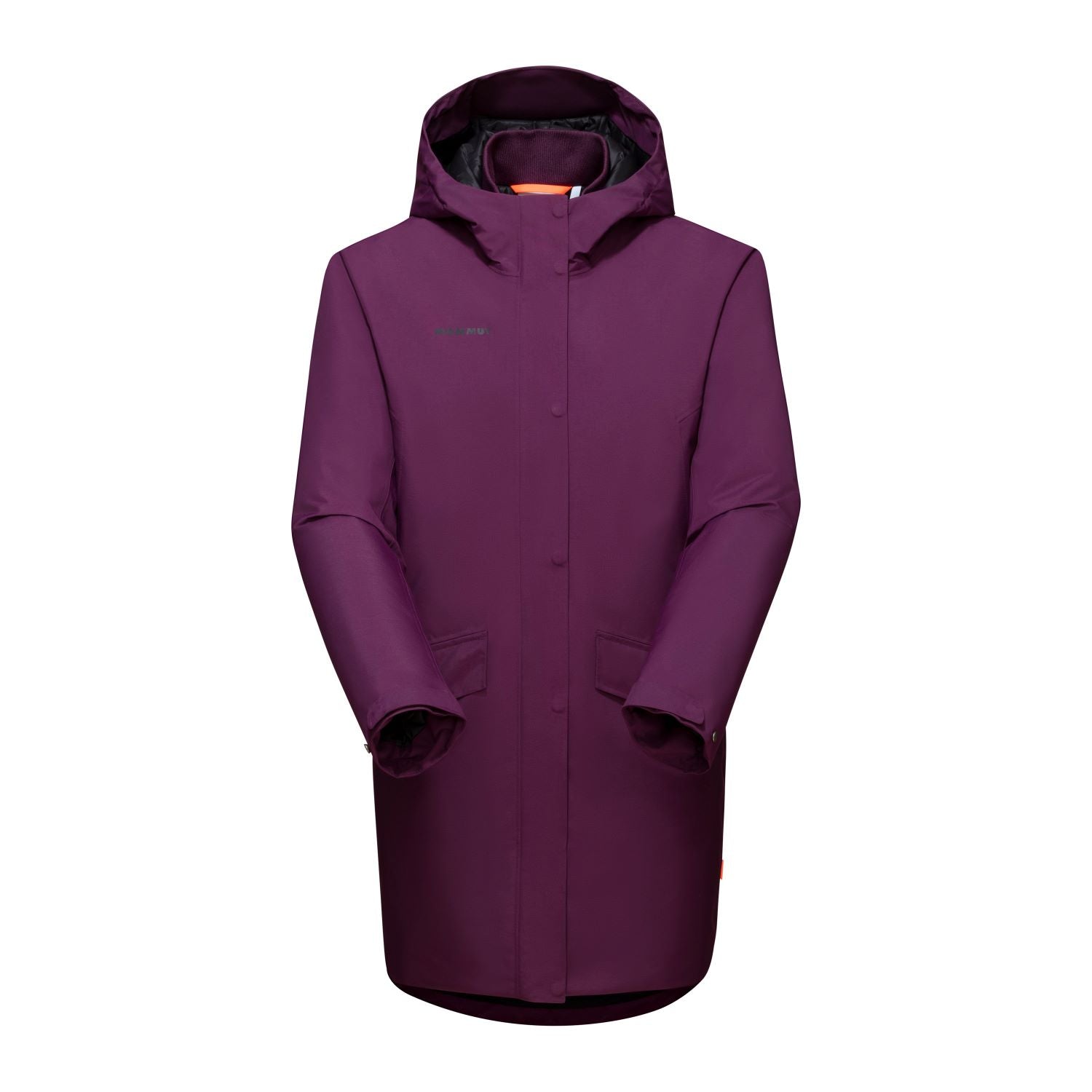 Jaka Mammut Chamuera HS Thermo Hooded Parka sieviešu Grape