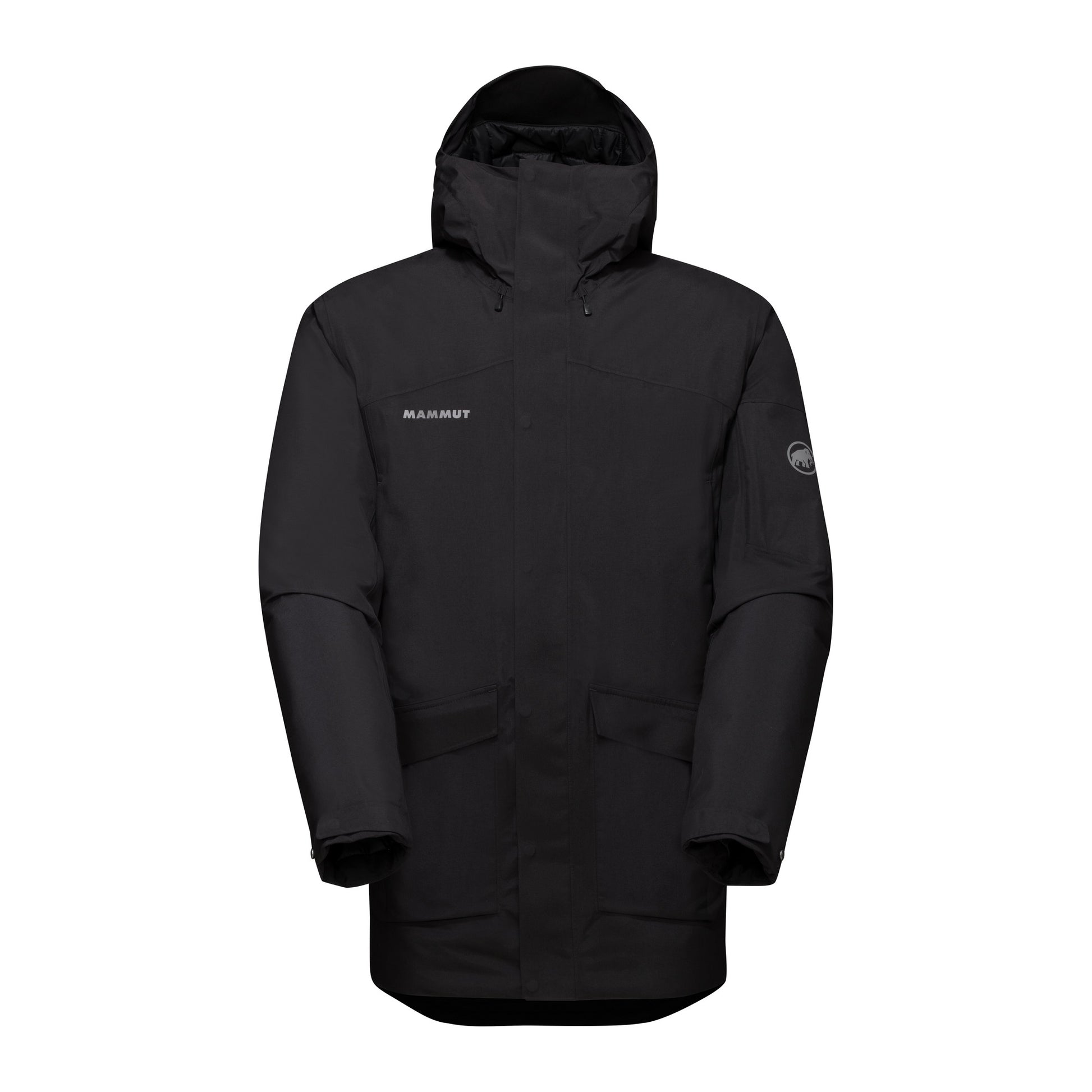 Jaka Mammut Chamuera HS Thermo Hooded Parka vīriešu Black