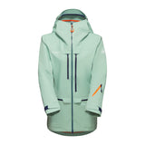 Lietus jaka Mammut Haldigrat HS Hooded sieviešu Neo Mint-Marine