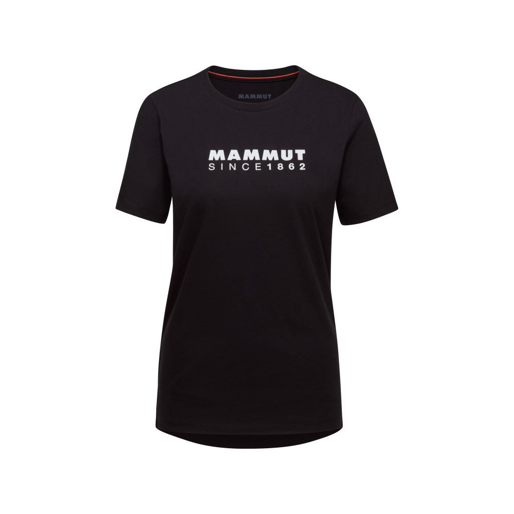 T-krekls Mammut Core Logo Sieviešu Black