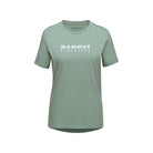 T-krekls Mammut Core Logo Sieviešu Jade