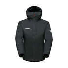 Jaka Mammut Rime IN Flex Hooded vīriešu Black-Phantom