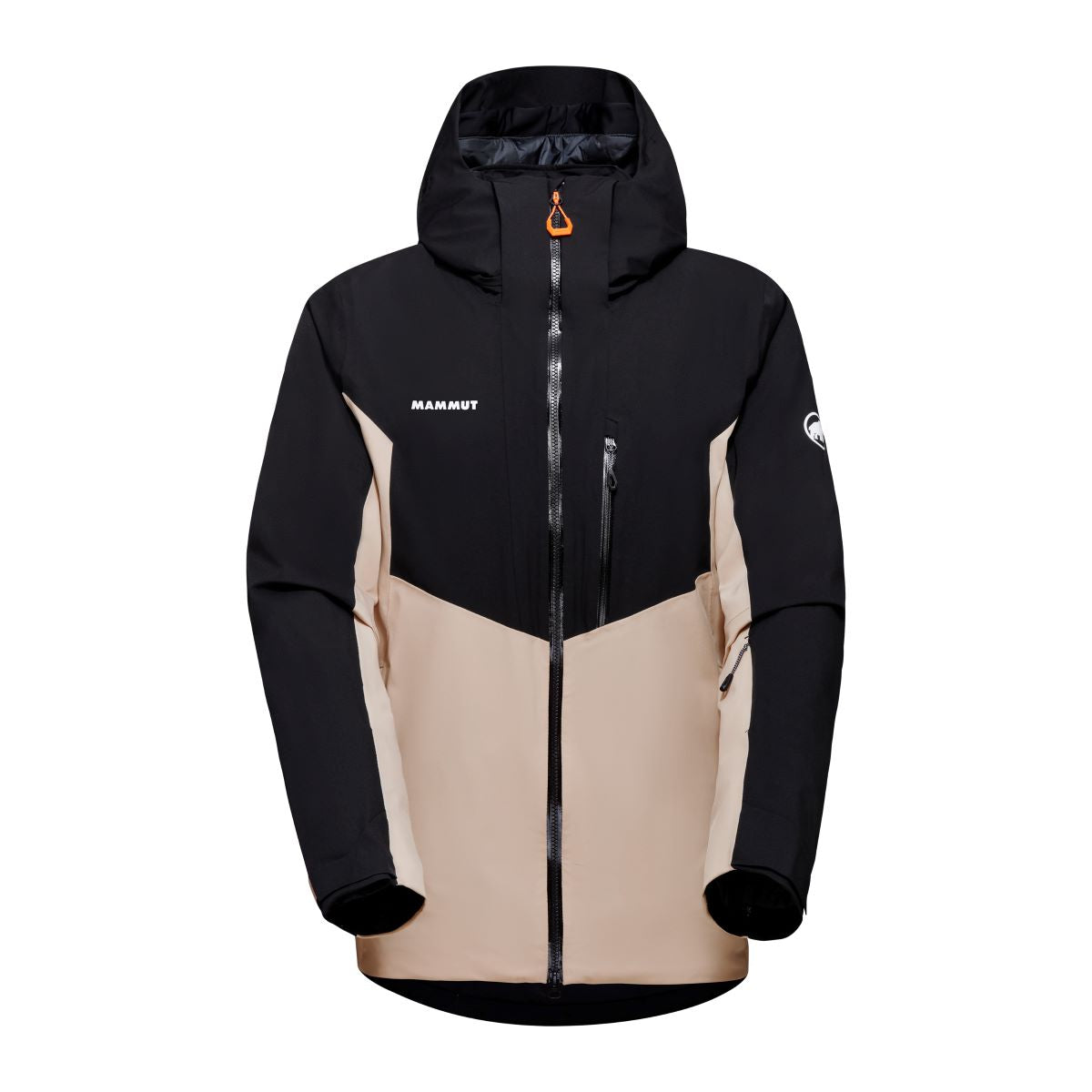 Slēpošanas jaka Mammut Stoney HS Thermo vīriešu Savannah-Black