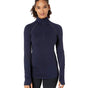 Merino termoveļas krekls Icebreaker Zone 260 LS Half Zip sieviešu Midnight M