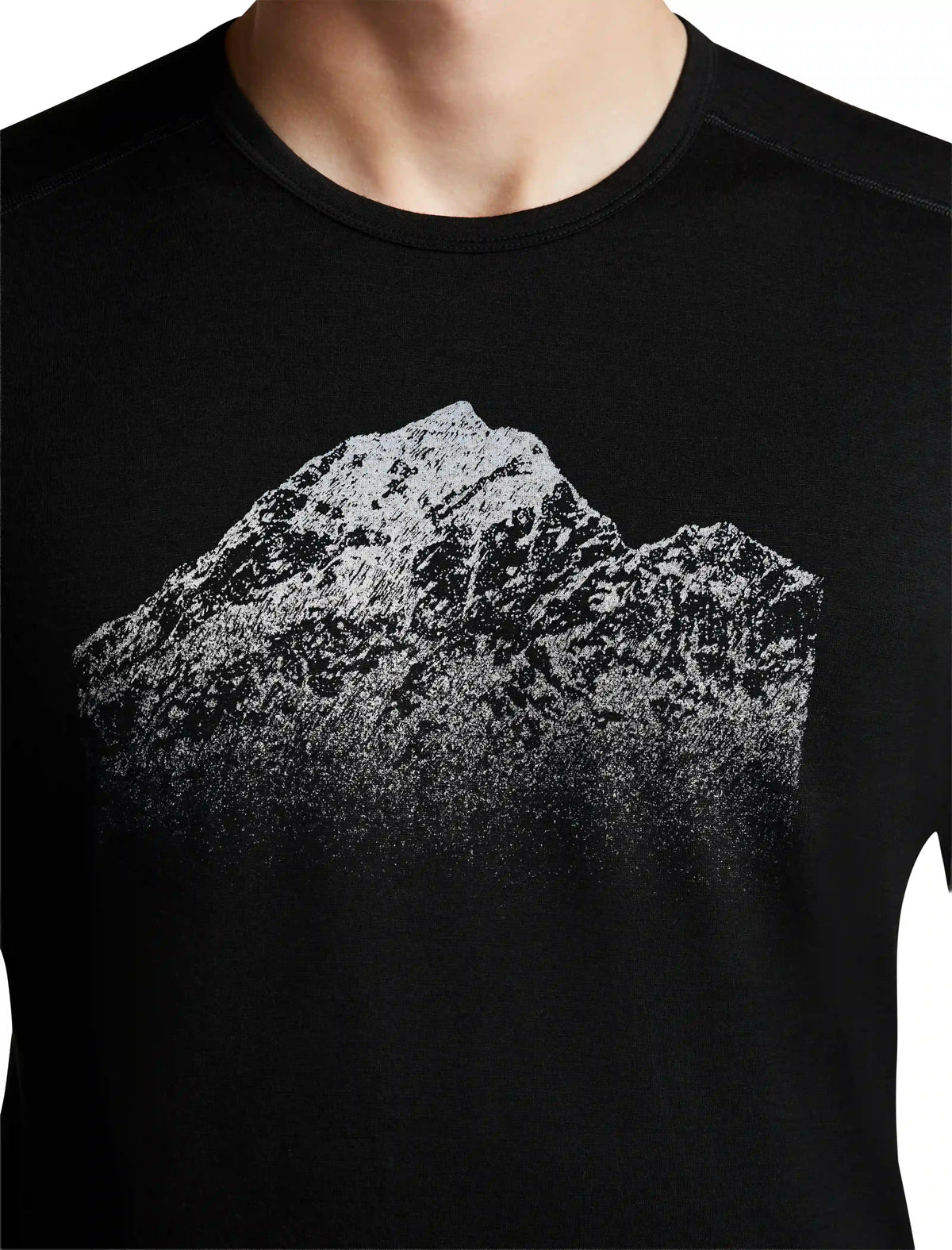 Icebreaker Merino 200 Oasis LS Crew Snow Day Men's Thermal Base Layer Top