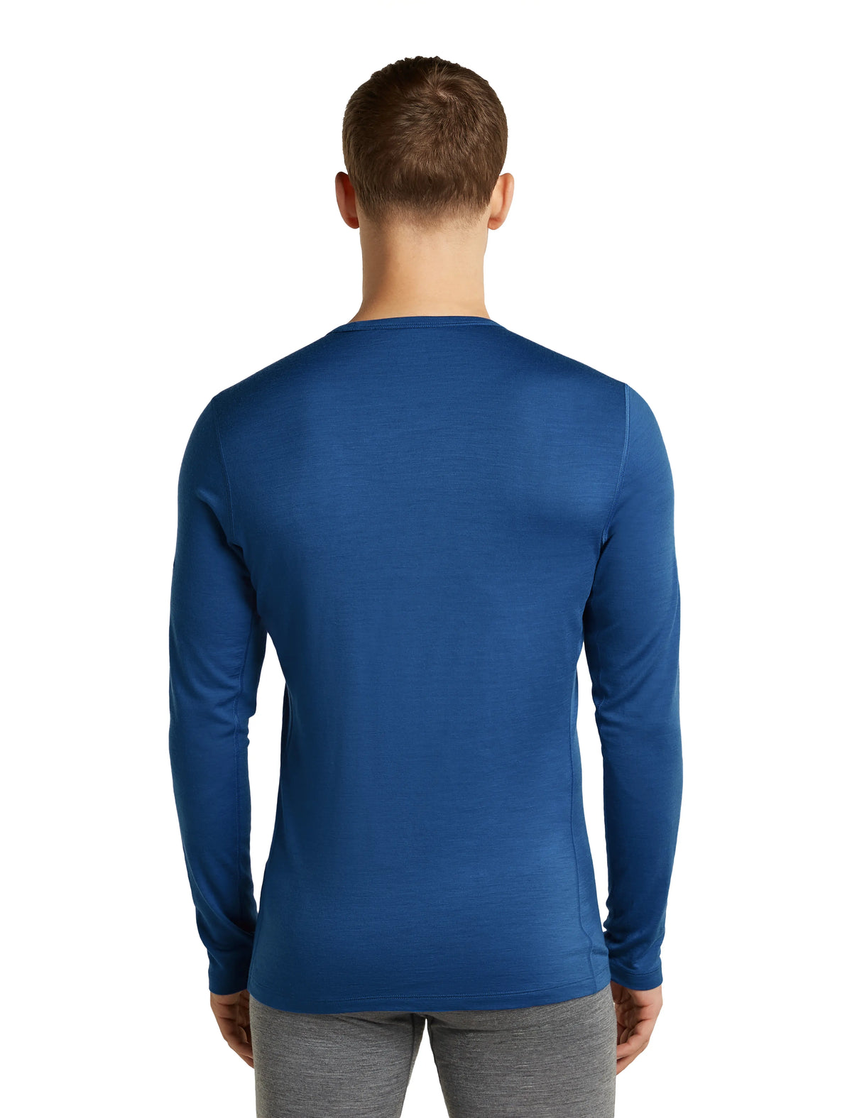 Icebreaker Merino 200 Oasis LS Crew Snow Day Men's Thermal Base Layer Top