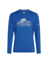 Icebreaker Merino 200 Oasis LS Crew Snow Day Men's Thermal Base Layer Top