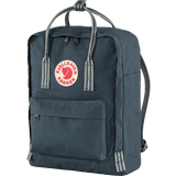 Mugursoma Fjallraven Kanken Navy-Long Stripes