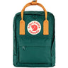 Mugursoma Fjallraven Kanken Mini Arctic green-spicy orange