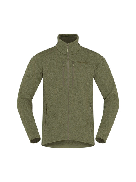 Flīsa jaka Norrøna femund warm2 vīriešu Deep Lichen Green