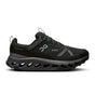 on shoes black