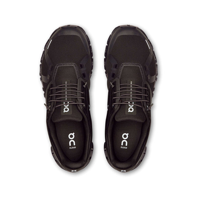 on running sneakers black