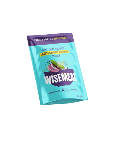 WiseMeal ātrā maltīte Zaļie griķi ar sīpolu