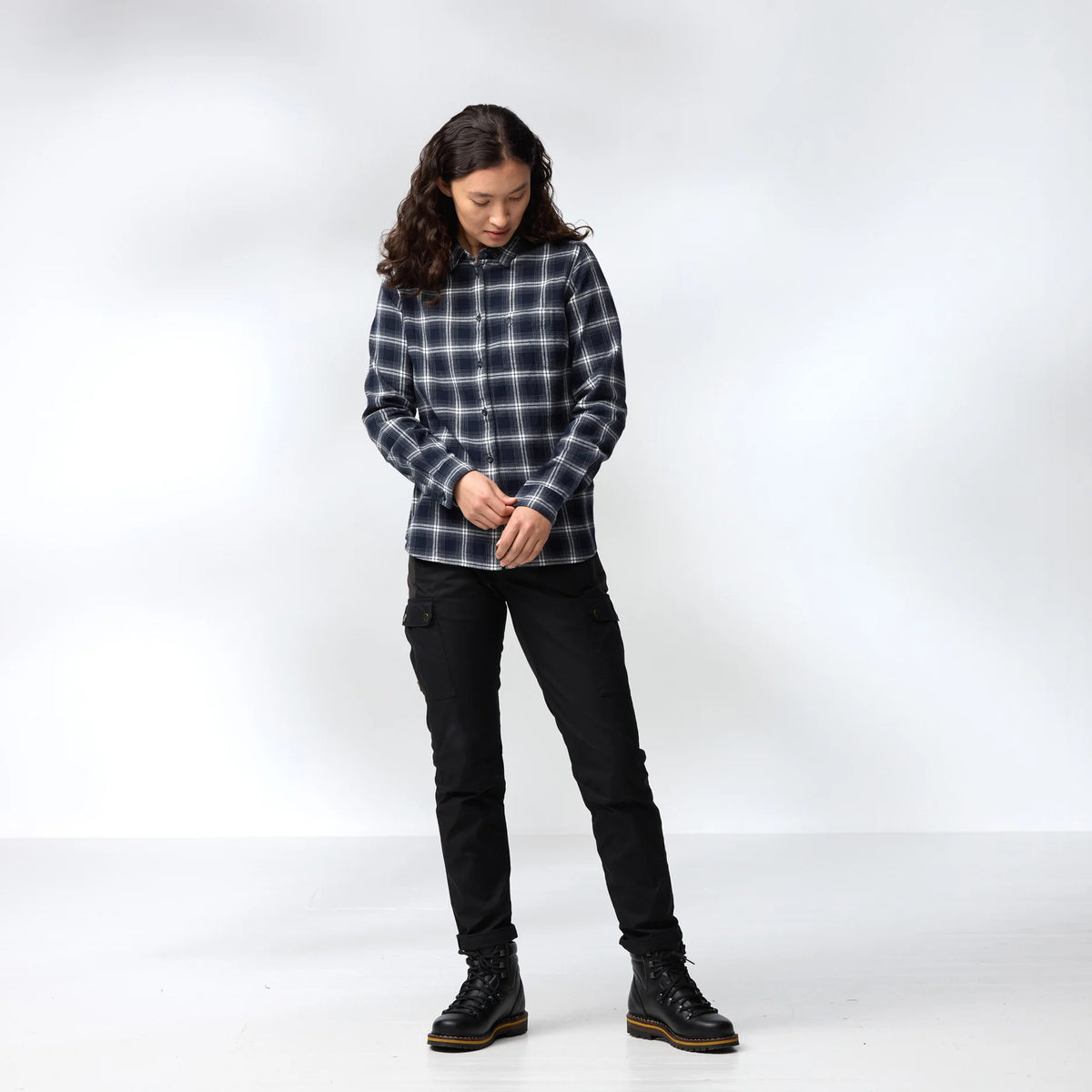 Fjallraven Övik flannel shirt women's