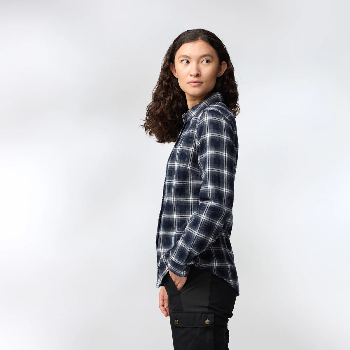 Fjallraven Övik flannel shirt women's