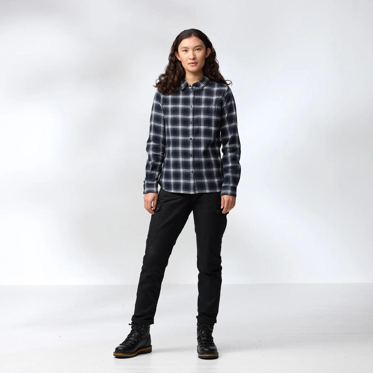 Fjallraven Övik flannel shirt women's