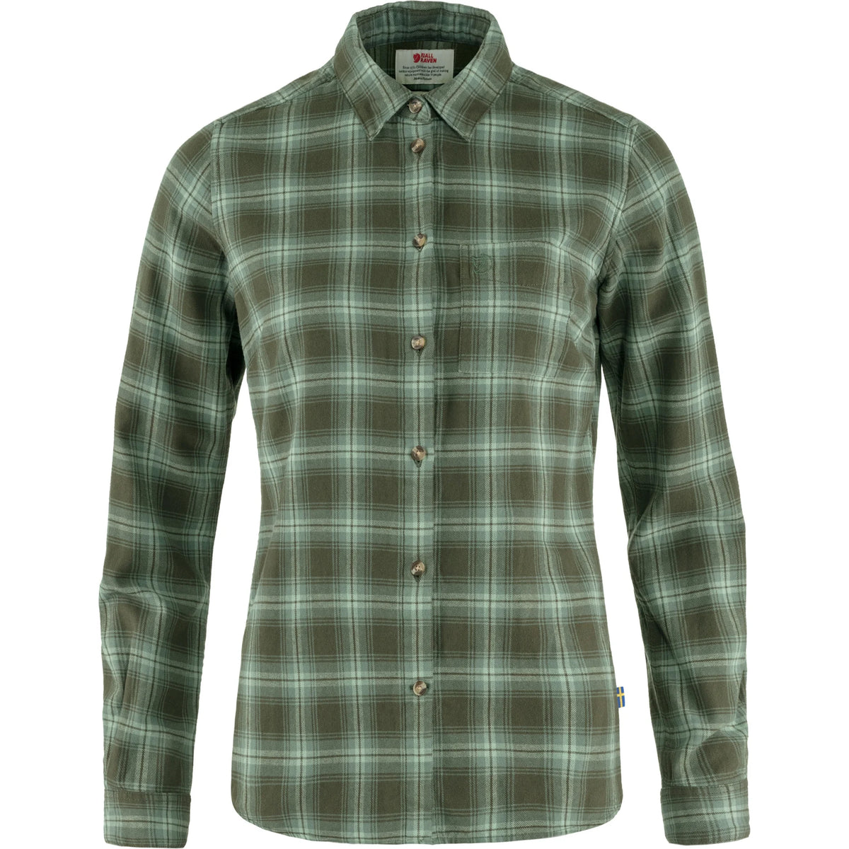 Fjallraven Övik flannel shirt women's