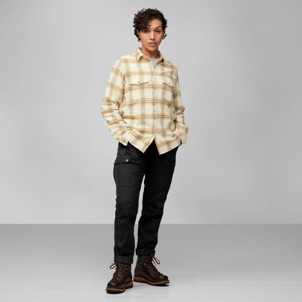 Fjällräven Women's Övik Heavy Flannel Shirt