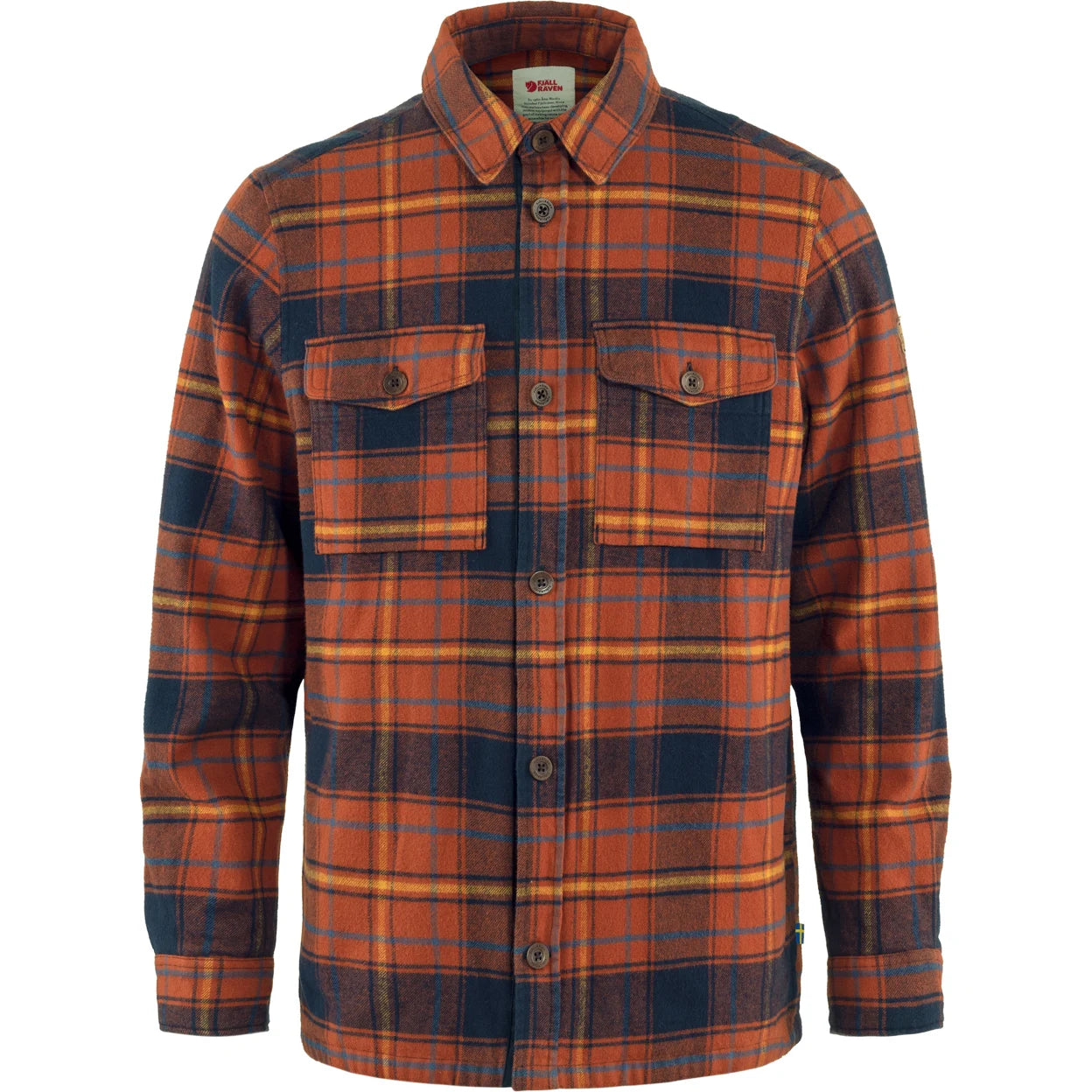 Flannel shirt Fjallraven Övik Lite Padded Men's