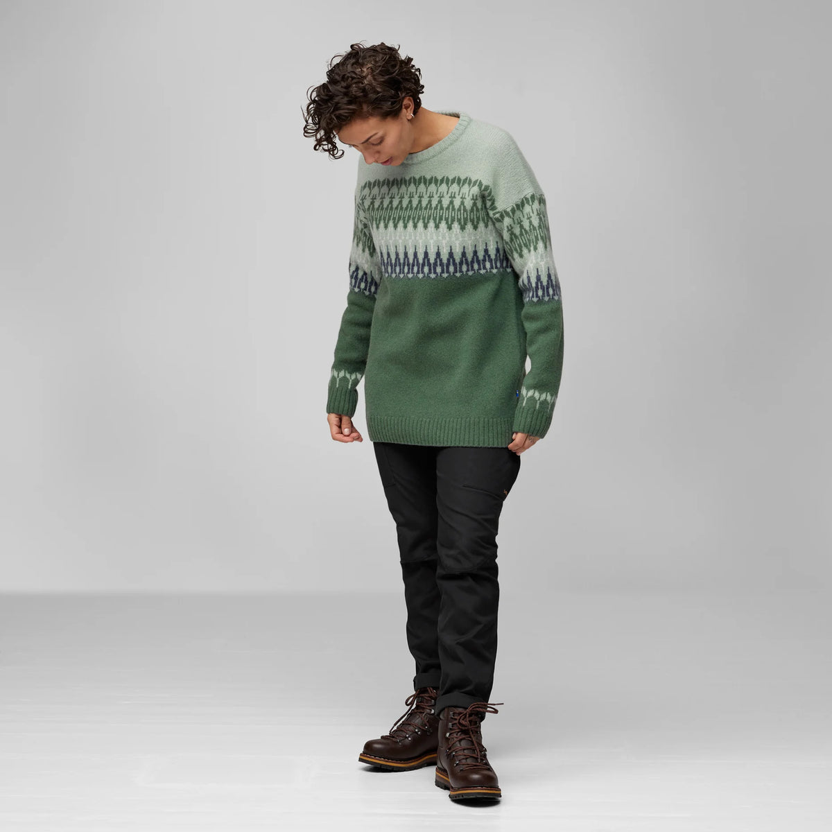 Fjällräven Övik Path Knit Wool Sweater