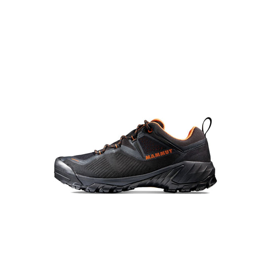 Mammut Sapuen Low Goretex apavi vīriešu Black-Dark Steel