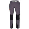 Pārgājienu bikses Milo Tacul Lady sieviešu Grey Black Red Zips