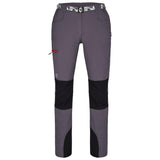 Pārgājienu bikses Milo Tacul Lady sieviešu Grey Black Red Zips