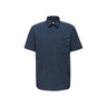 Pārgājienu krekls Mammut Lenni Shirt vīriešu Marine-Black