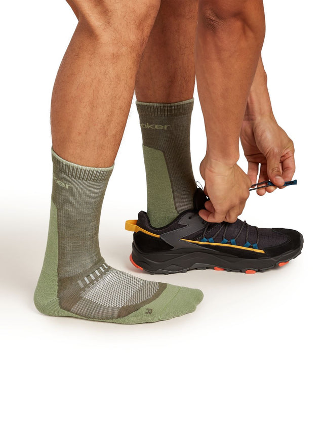 Icebreaker Merino Hike+ Light Crew Men's Socks