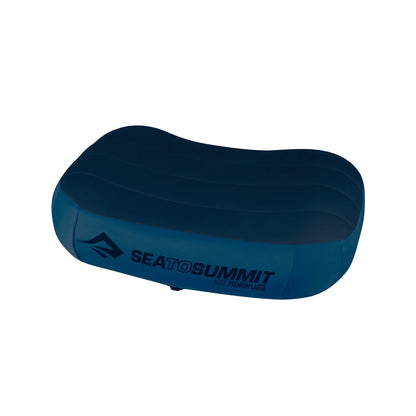 Piepūšamais spilvens Sea To Summit Aeros Premium Pillow Large Navy Blue