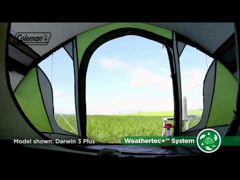 coleman darwin 2+ tent