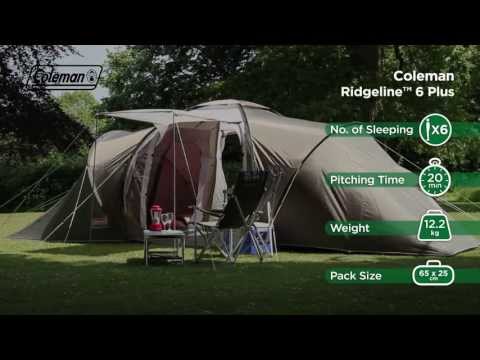 Six-person tent Coleman Ridgeline 6