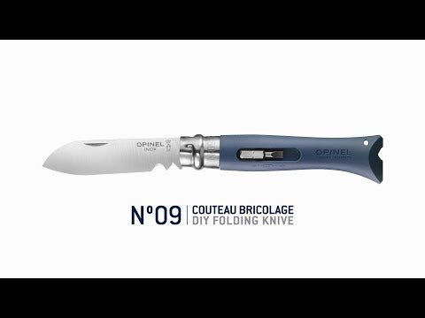 Pocket Knife Opinel Blister N°09 DIY