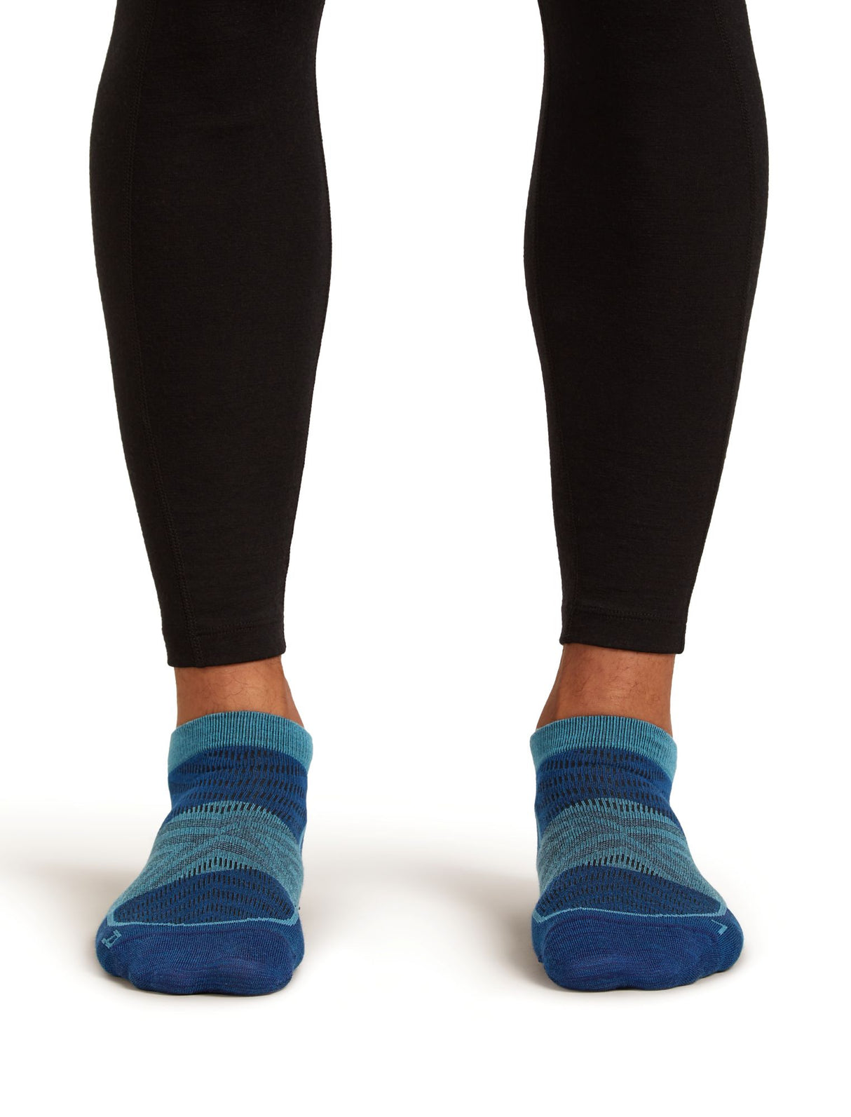 Skriešanas zeķes Icebreaker Merino Run+ Ultralight Micro vīriešu