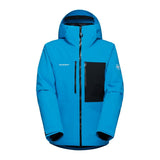 Slēpošanas jaka Mammut Stoney HS Thermo vīriešu Glacier Blue-Black