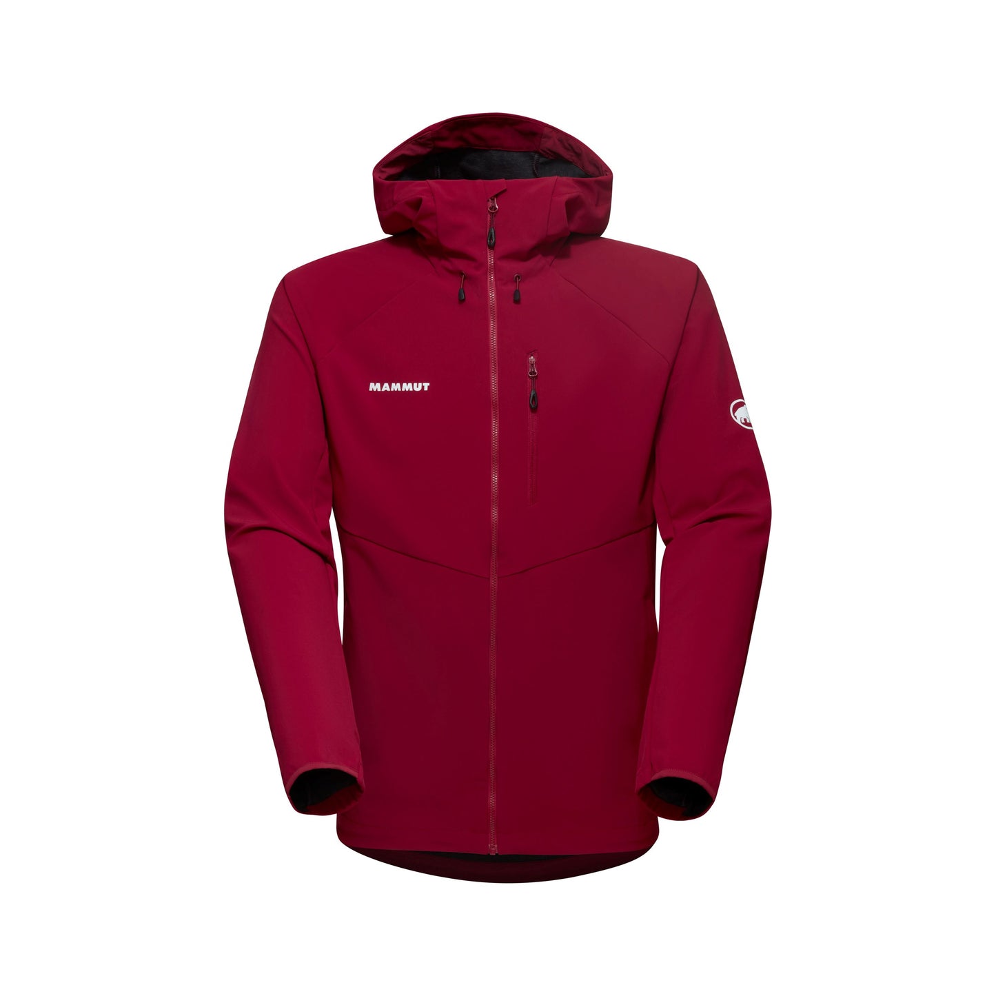 Vējjaka Mammut Ultimate Comfort SO Hooded vīriešu Blood Red