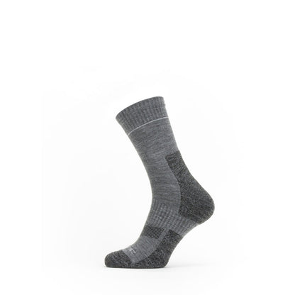 SealSkinz zeķes Solo QuickDry Ankle Length Grey